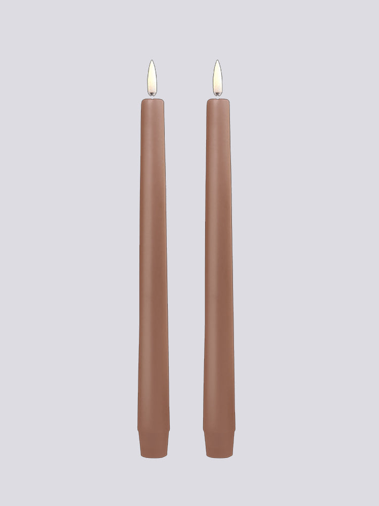 Classic Taper Candle set of 2 | Uyuni | Catalog Interiors UK