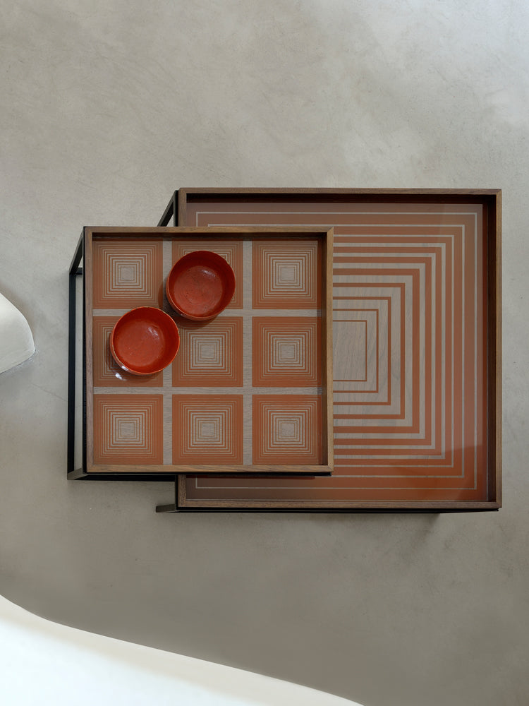 Tray Coffee Table Set | Ethnicraft | Catalog Interiors