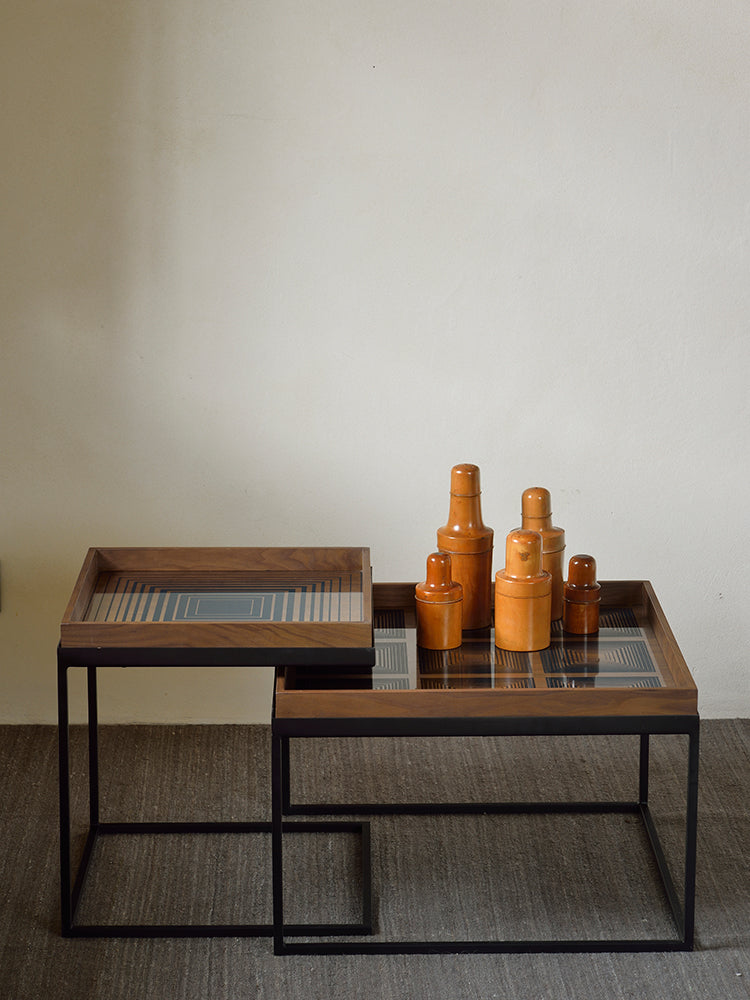 Tray Coffee Table Set | Ethnicraft | Catalog Interiors
