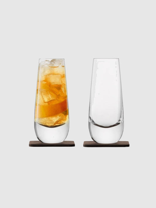 Islay Whisky Tumbler & Walnut Coaster