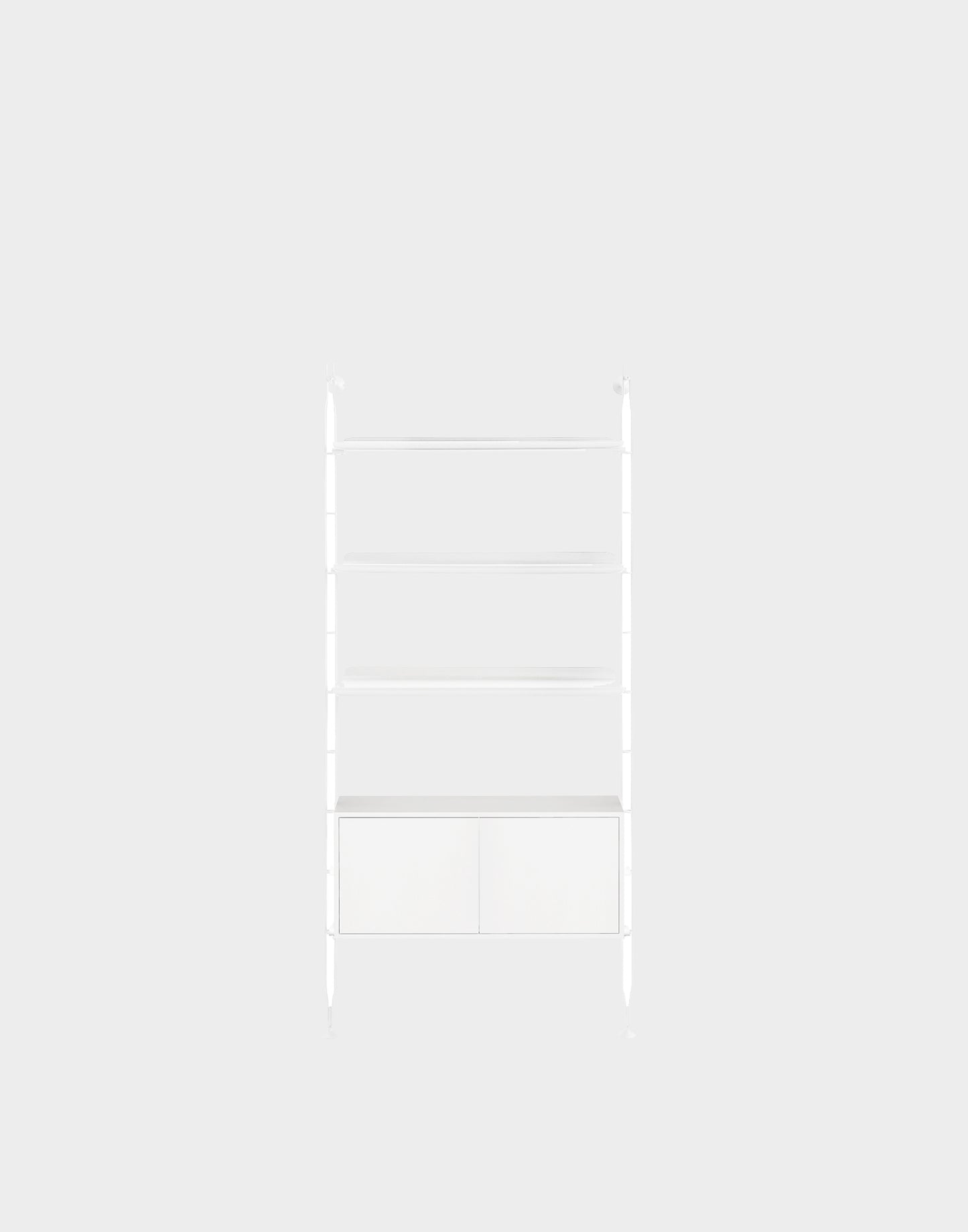 Adam Wood Shelving with Cabinet | Kartell | Catalog Interiors 