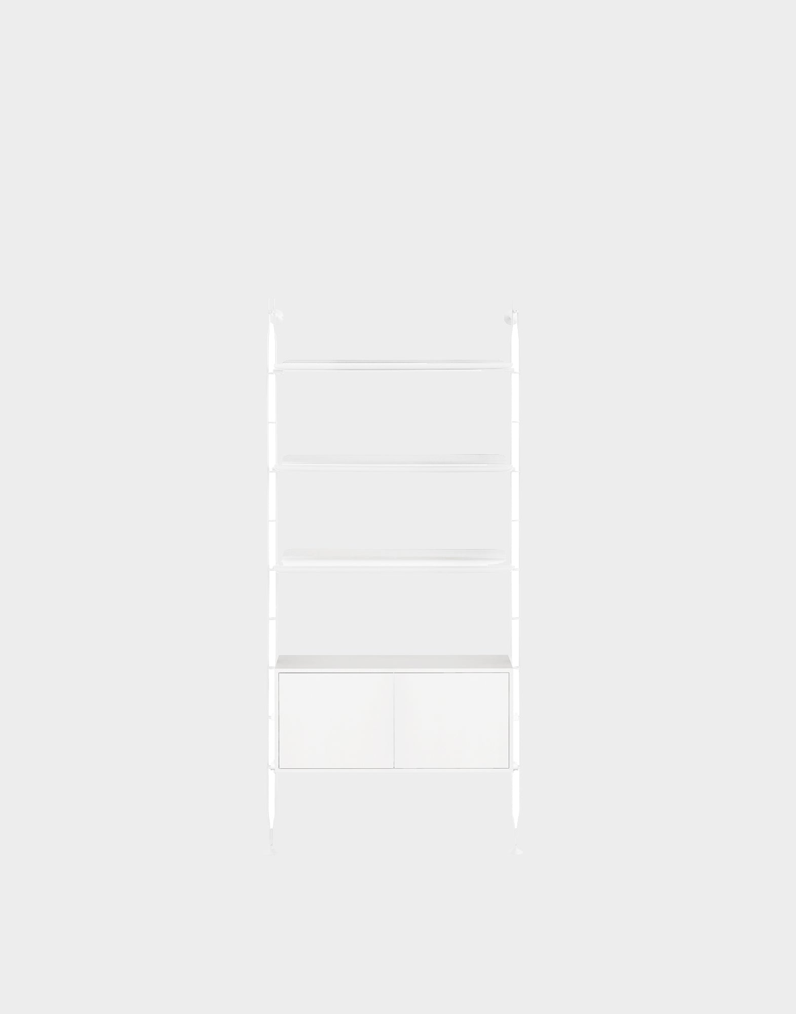 Adam Wood Shelving with Cabinet | Kartell | Catalog Interiors 