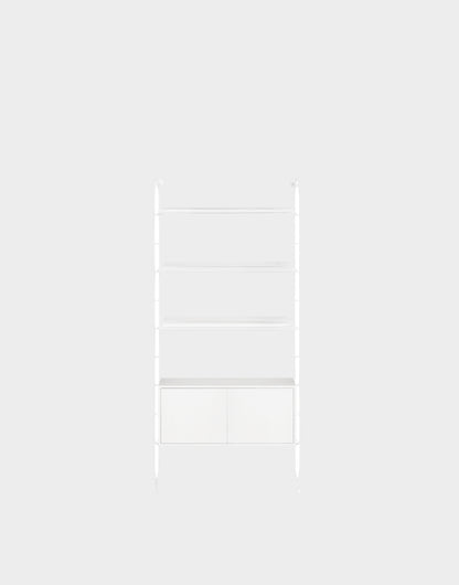 Adam Wood Shelving with Cabinet | Kartell | Catalog Interiors 