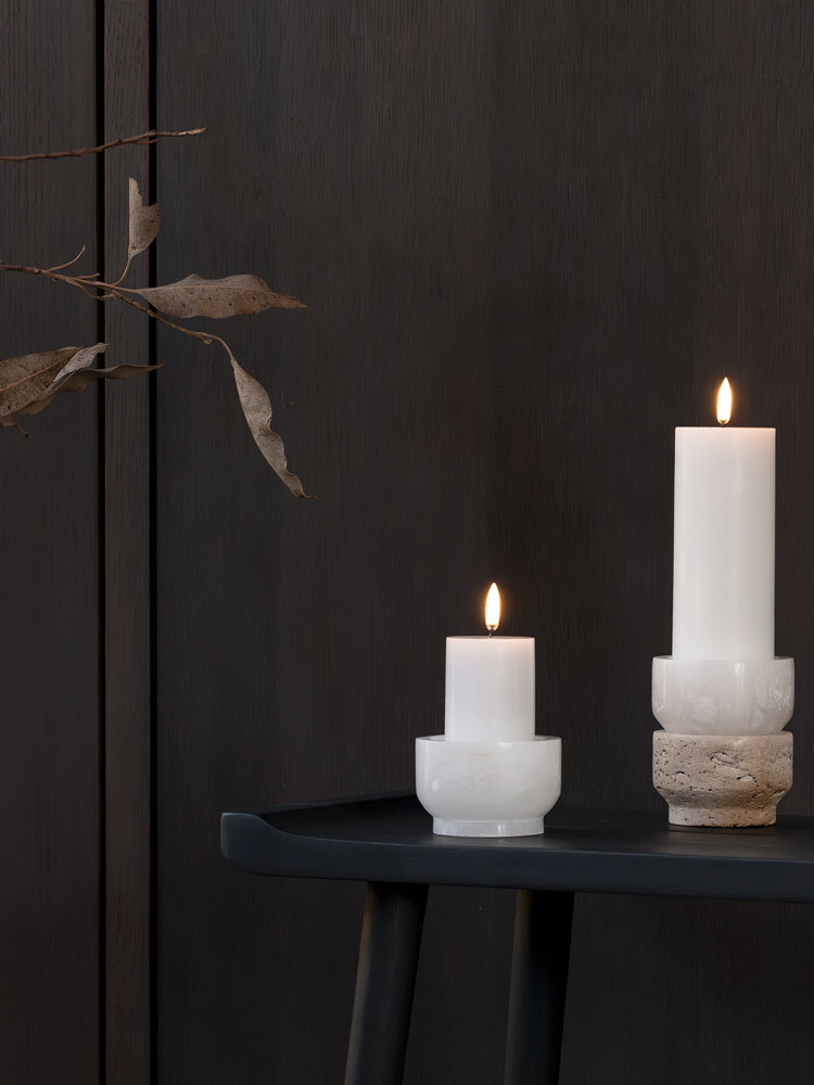 Alabaster Tea Light Holder