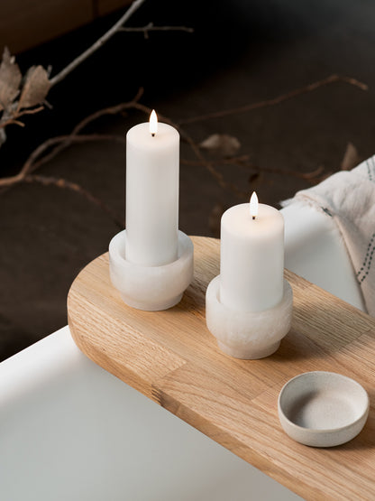 Alabaster Tea Light Holder