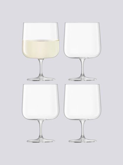 Arc Wine Glasses 340ml Set of 4 | LSA | Catalog Interiors 