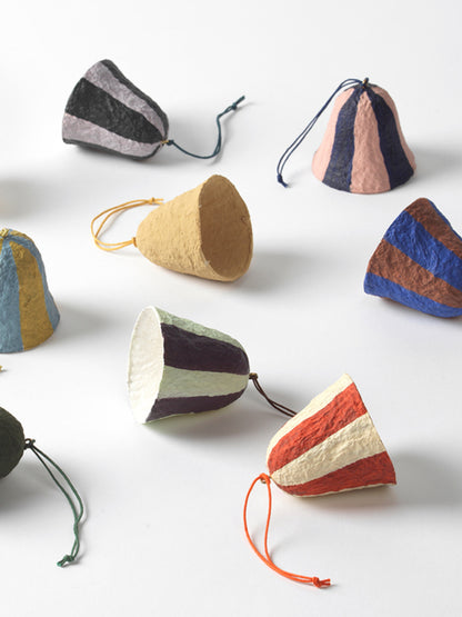 Bell Stripe Pulp Decoration