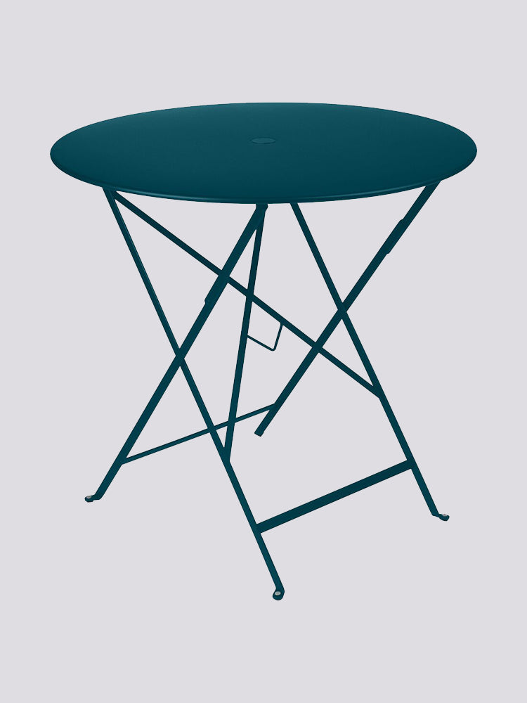 Bistro Round Table Ø77cm Acapulco Blue