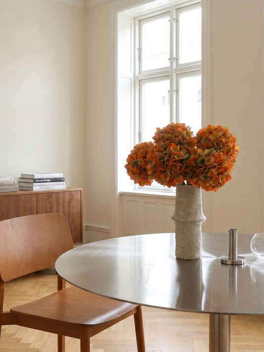 Muted Orange Hydrangea Flower | Botane | Catalog Interiors UK