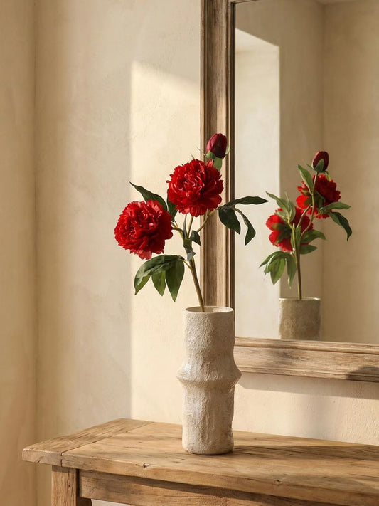 Dark Red Peony Flower | Botane | Catalog Interiors UK