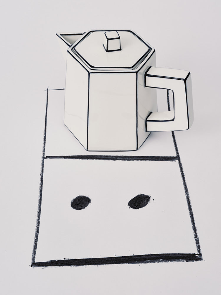 Carte Blanche Tea Pot | Serax | Catalog Interiors UK