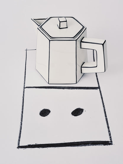 Carte Blanche Tea Pot | Serax | Catalog Interiors UK