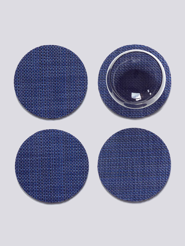 Mini Basketweave Coasters | Chilewich | Catalog Interiors 