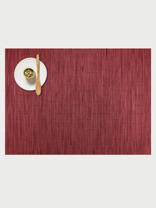 Large Cranberry Bamboo Placemat