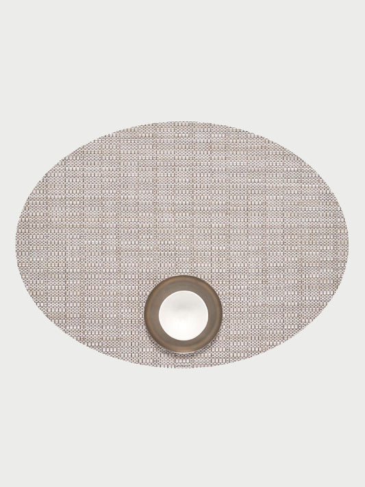 Oval Pebble Thatch Placemat