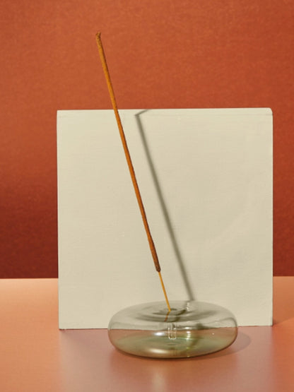 Dimple Glass Incense Holder