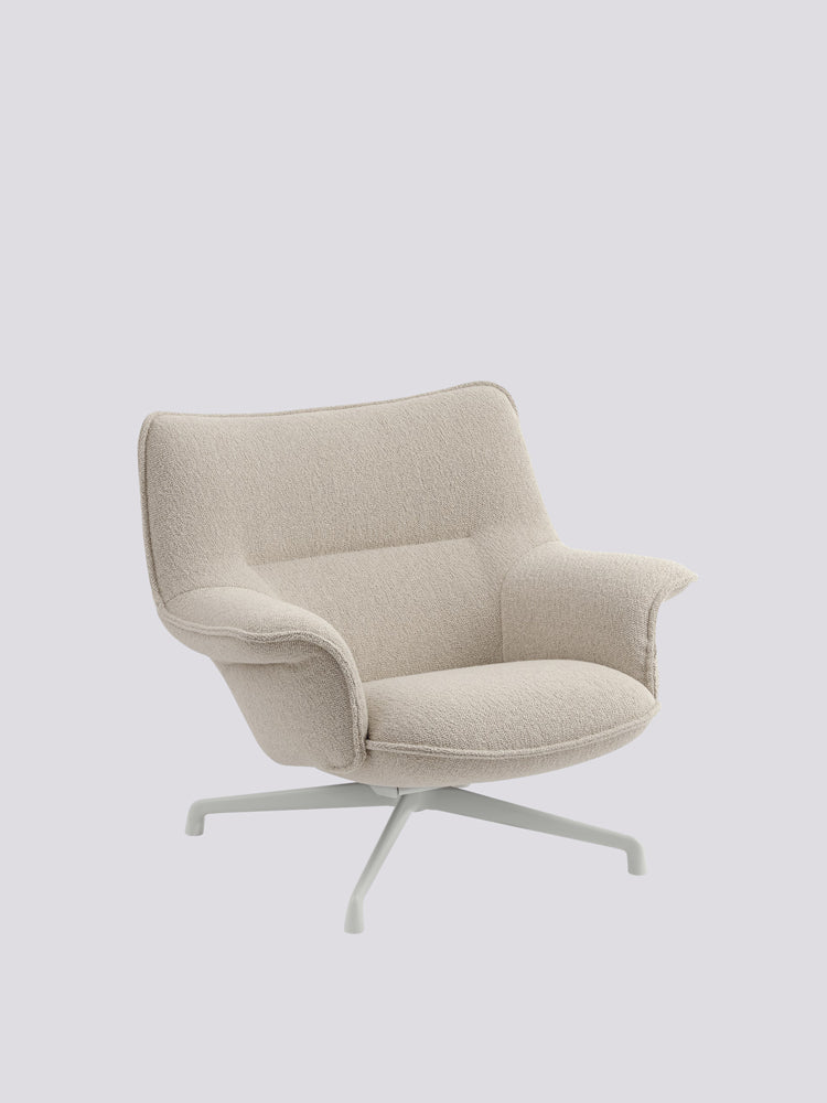Doze Lounge Chair Low Back Swivel Base