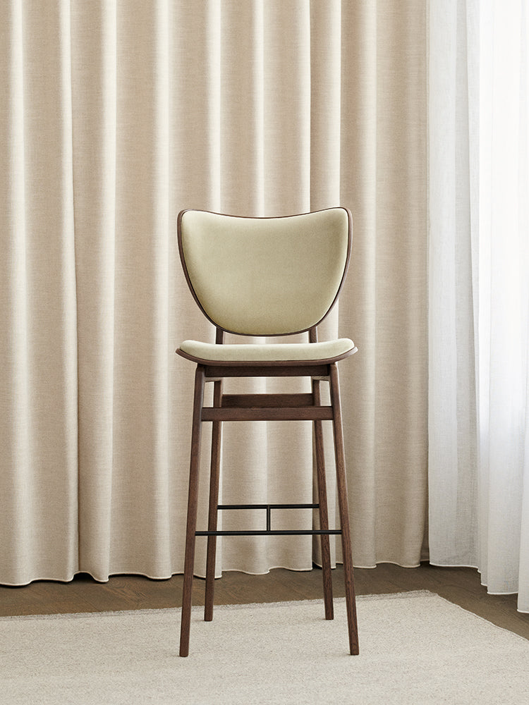 Elephant Upholstered Bar Stool | Norr11 | Catalog Interiors 