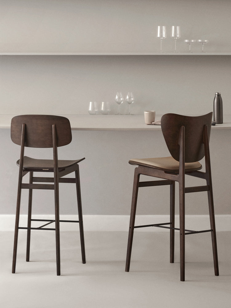 Elephant Upholstered Bar Stool | Norr11 | Catalog Interiors 