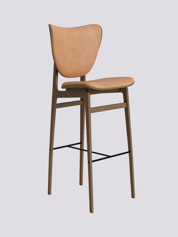 Elephant Upholstered Bar Stool | Norr11 | Catalog Interiors 