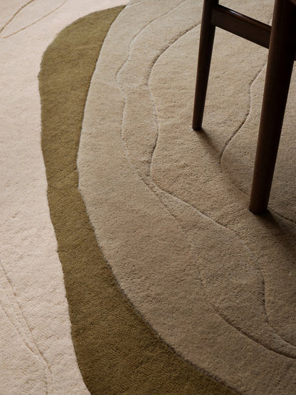 Erik Bratsberg Lozza Olive Wool Rug