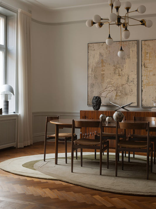 Erik Bratsberg Lozza Olive Wool Rug