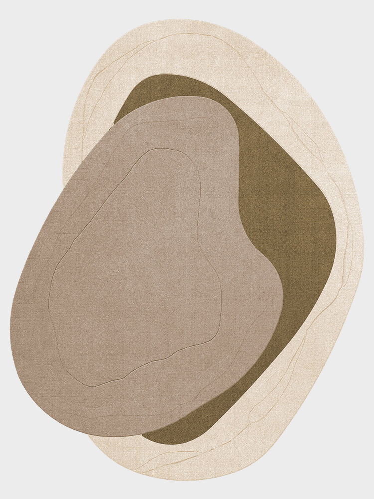 Erik Bratsberg Lozza Olive Wool Rug