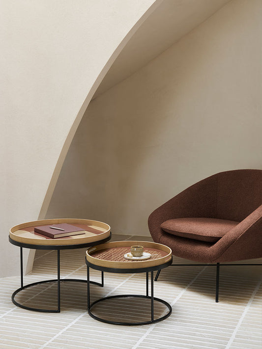 Oak Round Tray | Ethnicraft | Catalog Interiors UK