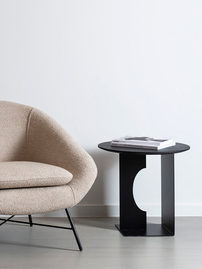 Ex-Display Arc Teak Side Table