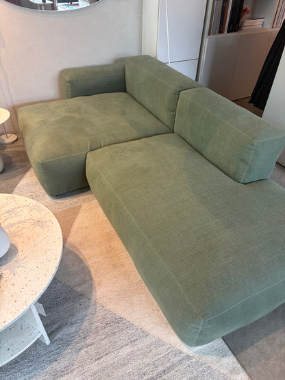 Ex-Display Mags Soft Low Armrest Sofa 2.5 Seater Combination 3 Left Linara 100