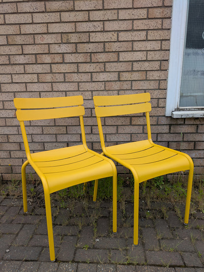 Ex-Display Luxembourg Outdoor Dining Chair Honey
