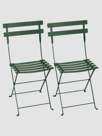 Bistro Outdoor Metal Chair Set of 2 | Fermob | Catalog Interiors UK