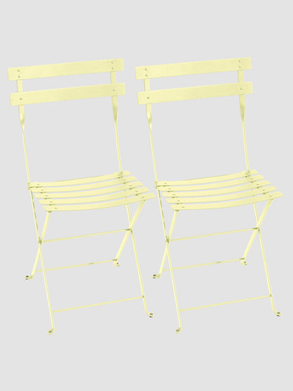 Bistro Outdoor Metal Chair Set of 2 | Fermob | Catalog Interiors UK