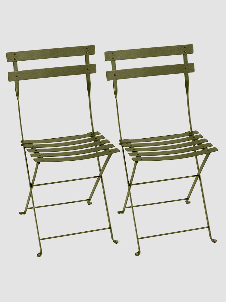 Bistro Outdoor Metal Chair Set of 2 | Fermob | Catalog Interiors UK