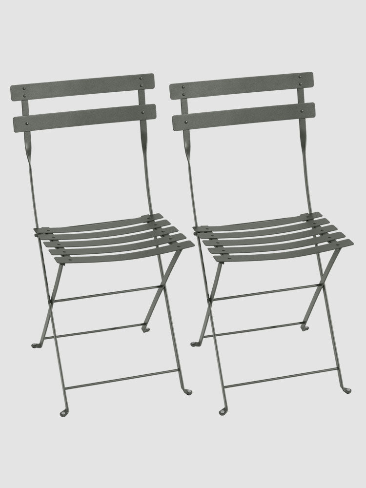 Bistro Outdoor Metal Chair Set of 2 | Fermob | Catalog Interiors UK