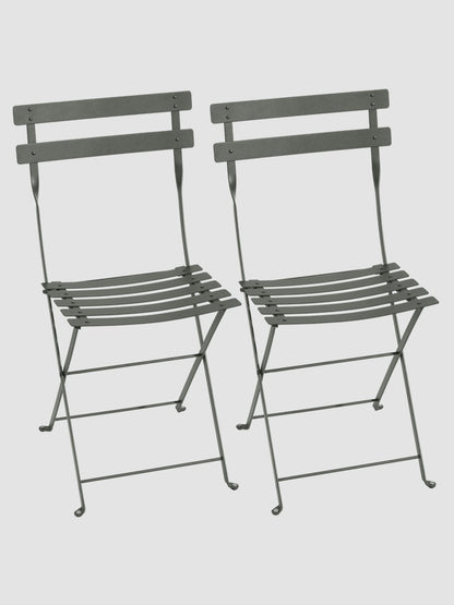Bistro Outdoor Metal Chair Set of 2 | Fermob | Catalog Interiors UK