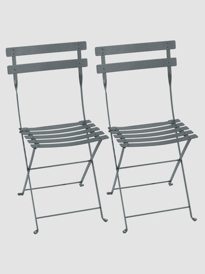 Bistro Outdoor Metal Chair Set of 2 | Fermob | Catalog Interiors UK
