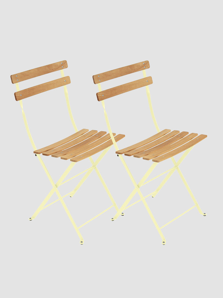 Bistro Outdoor Natural Chair Set of 2 | Fermob | Catalog Interiors UK