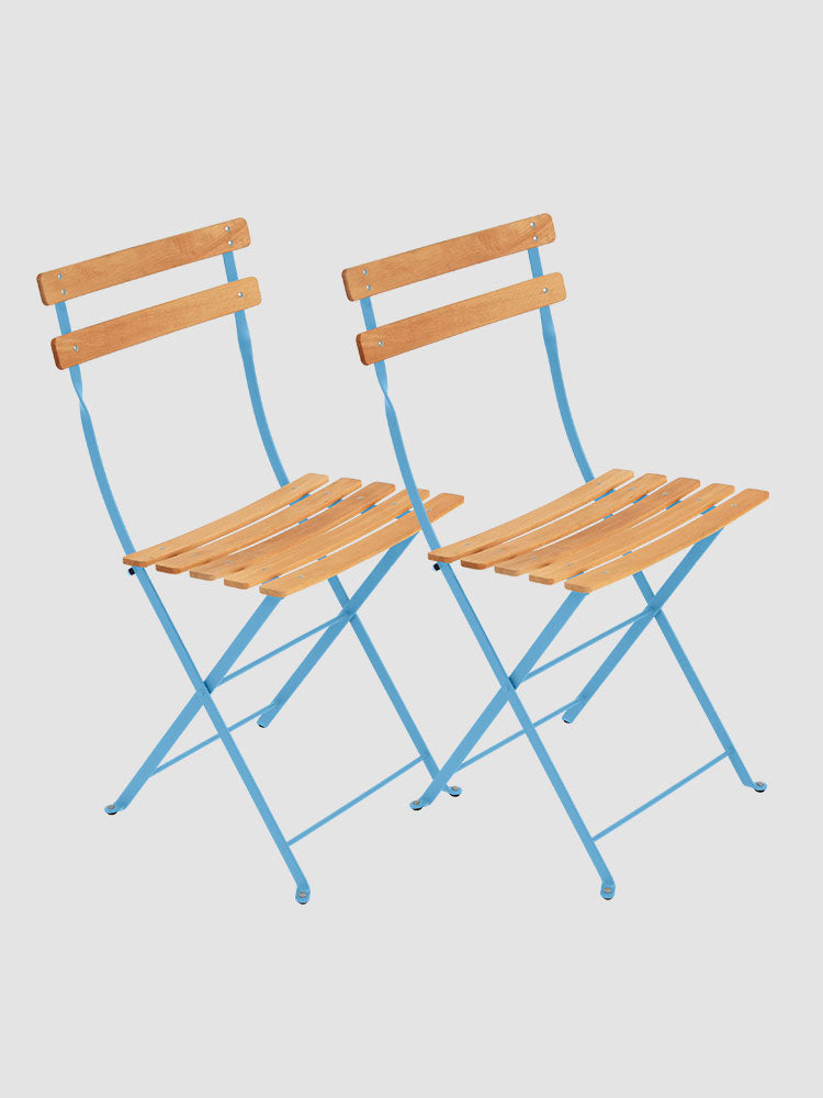 Bistro Outdoor Natural Chair Set of 2 | Fermob | Catalog Interiors UK