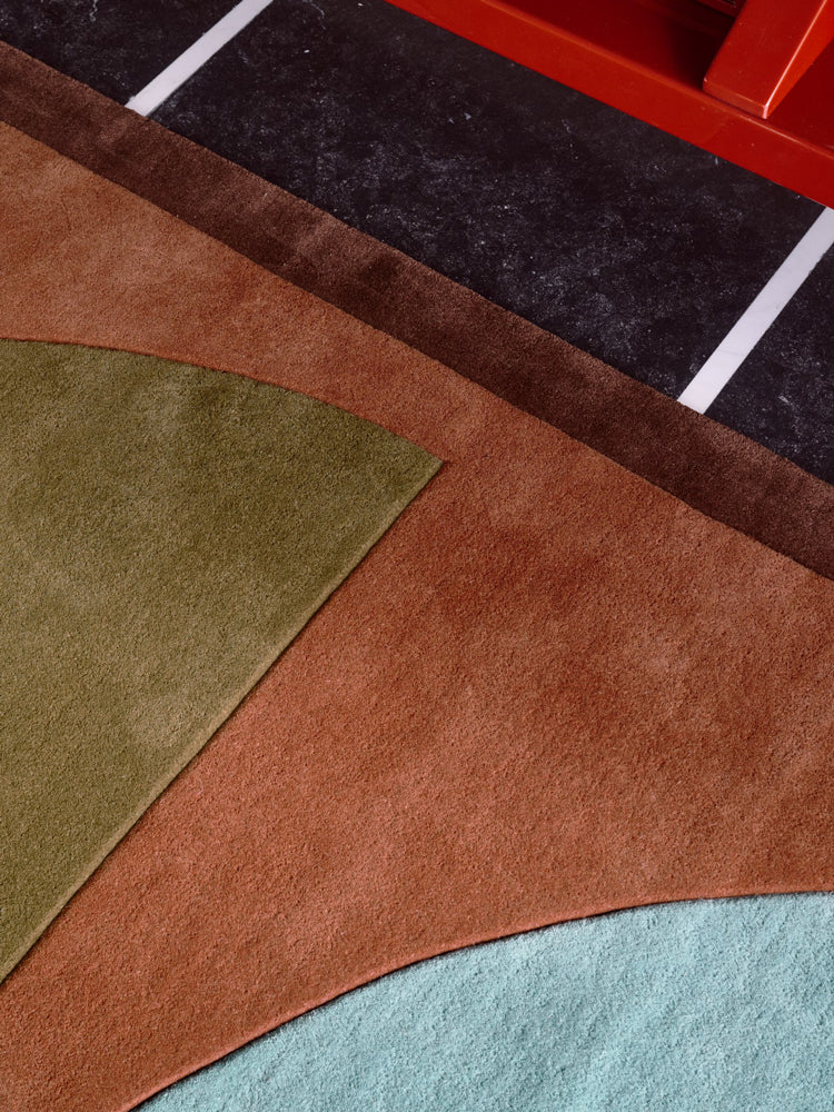 Gio Wool Rug Coppa Canella | Layered | Catalog Interiors 
