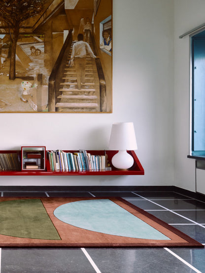 Gio Wool Rug Coppa Canella | Layered | Catalog Interiors 