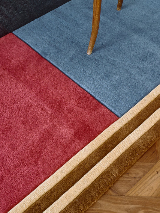Gio Wool Rug Doppio Rossa