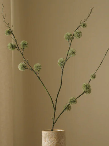 Green Thistle Ball Branch | Botane | Catalog Interiors 