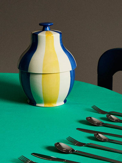 Sobremesa Stripe Cooke Jar| HAY | Catalog Interiors UK