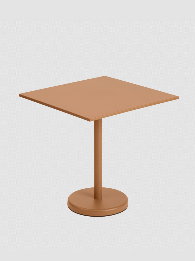 Linear Steel Café Table | Muuto | Catalog Interiors 