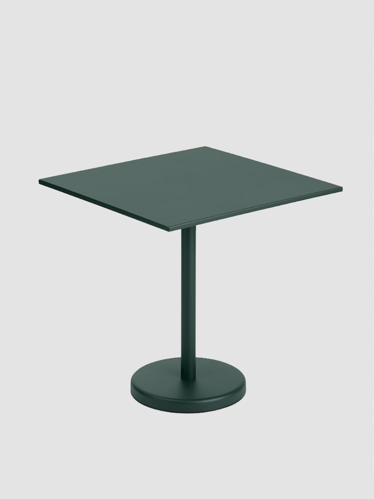 Linear Steel Café Table | Muuto | Catalog Interiors 