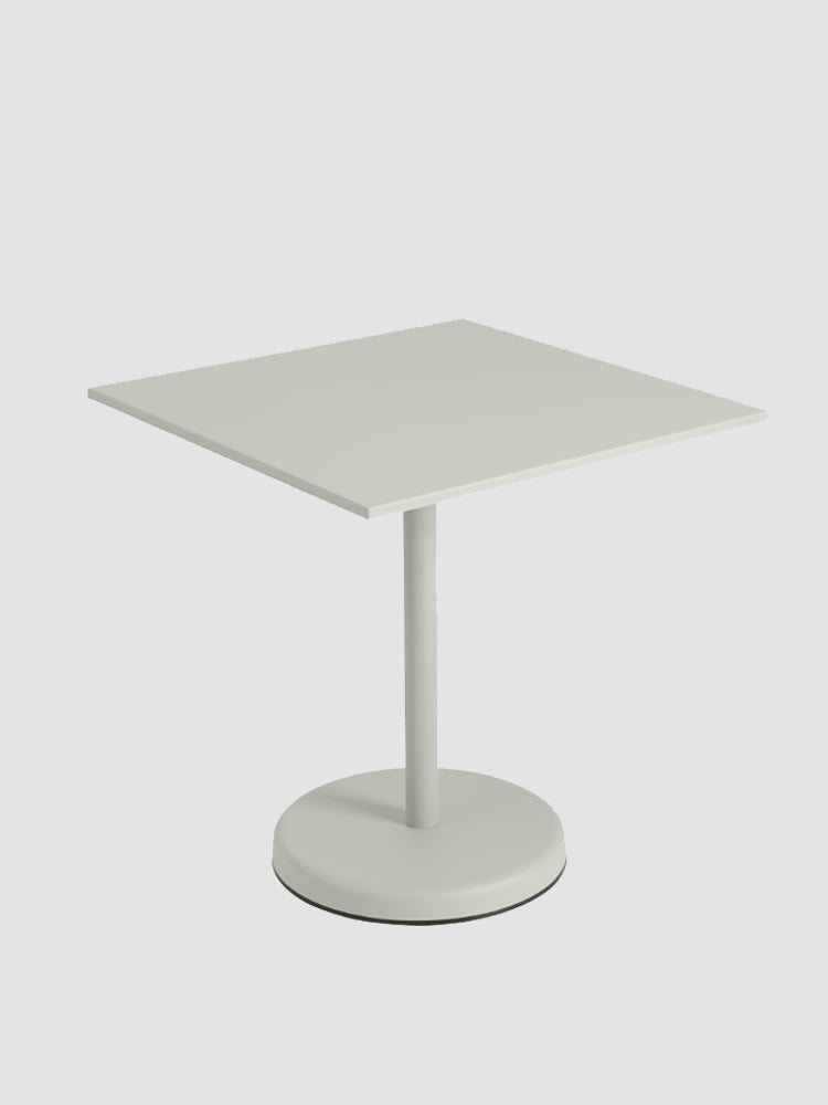 Linear Steel Café Table | Muuto | Catalog Interiors 