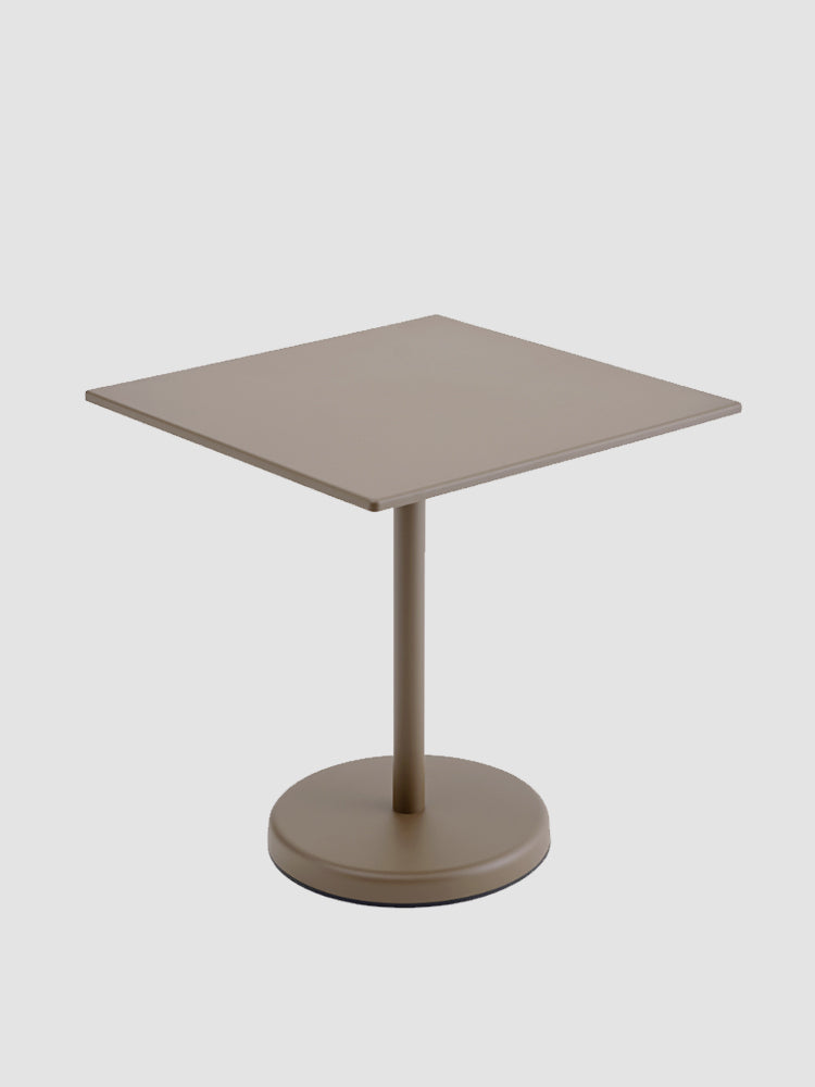 Linear Steel Café Table | Muuto | Catalog Interiors 