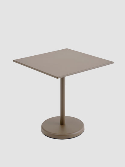 Linear Steel Café Table | Muuto | Catalog Interiors 
