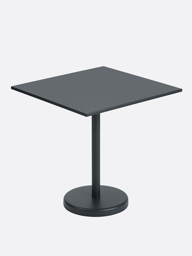 Linear Steel Café Table | Muuto | Catalog Interiors 